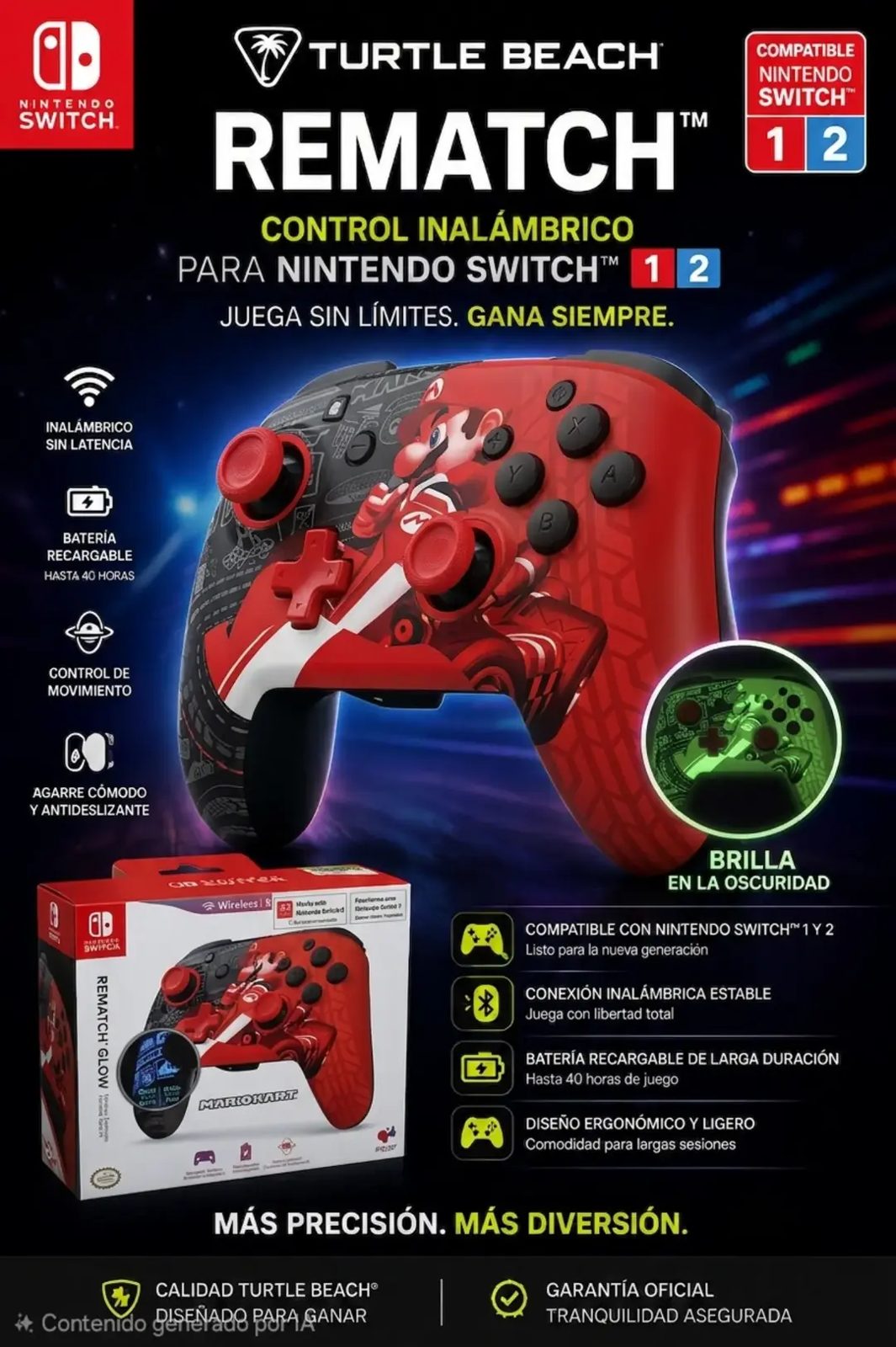 Control / joystick de nintendo switch nuevos